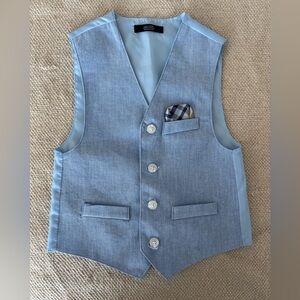 Boys cotton blue Suit Set